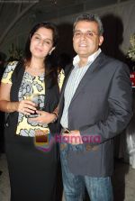 basab paul with wife at Narendra Kumar Ahmed_s calendar launch for Swiss International Air Lines in Tote on 22nd July 2010 (4).JPG